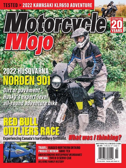 Title details for Motorcycle Mojo Magazine by Riptide Resources Inc o/a Motorcycle Mojo Magazine - Available